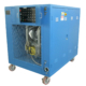 This 250-Volt Resistive/Reactive Load Bank provides the capability to apply up to 130.5 kW resistive and reactive load (3-phase, 200/115 VAC) to the aircraft generator on test. Local interface allows for manual load step control, or integral PLC with Modbus link allow the load bank to be controlled via remote computer system.